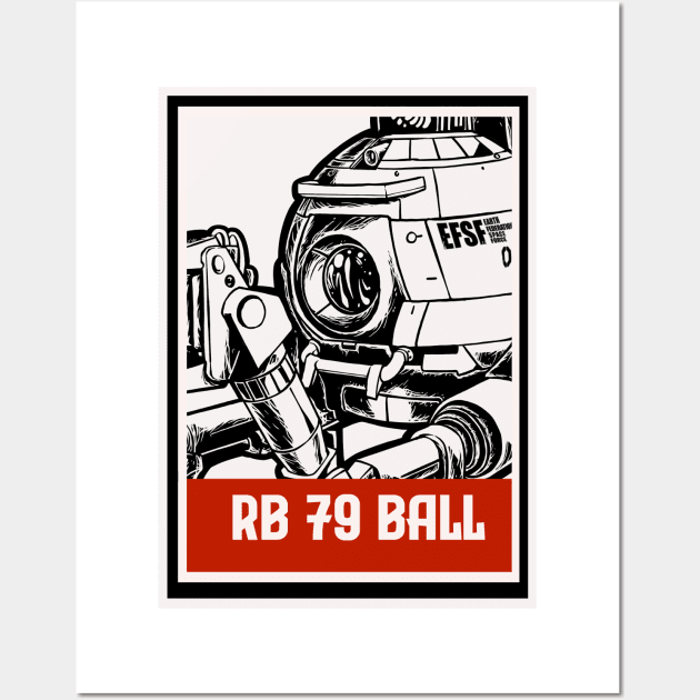 rb 79 ball Wall Art by kimikodesign